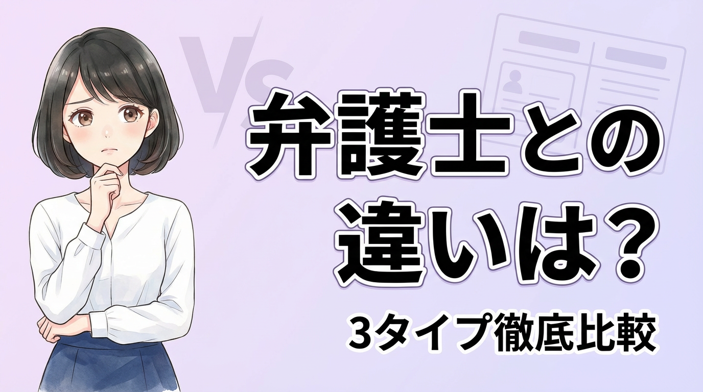 退職代行と弁護士の違い